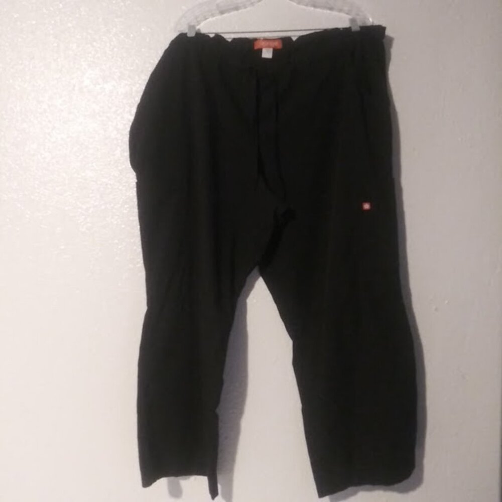 Orange Standard women's size 3x black scrub pants